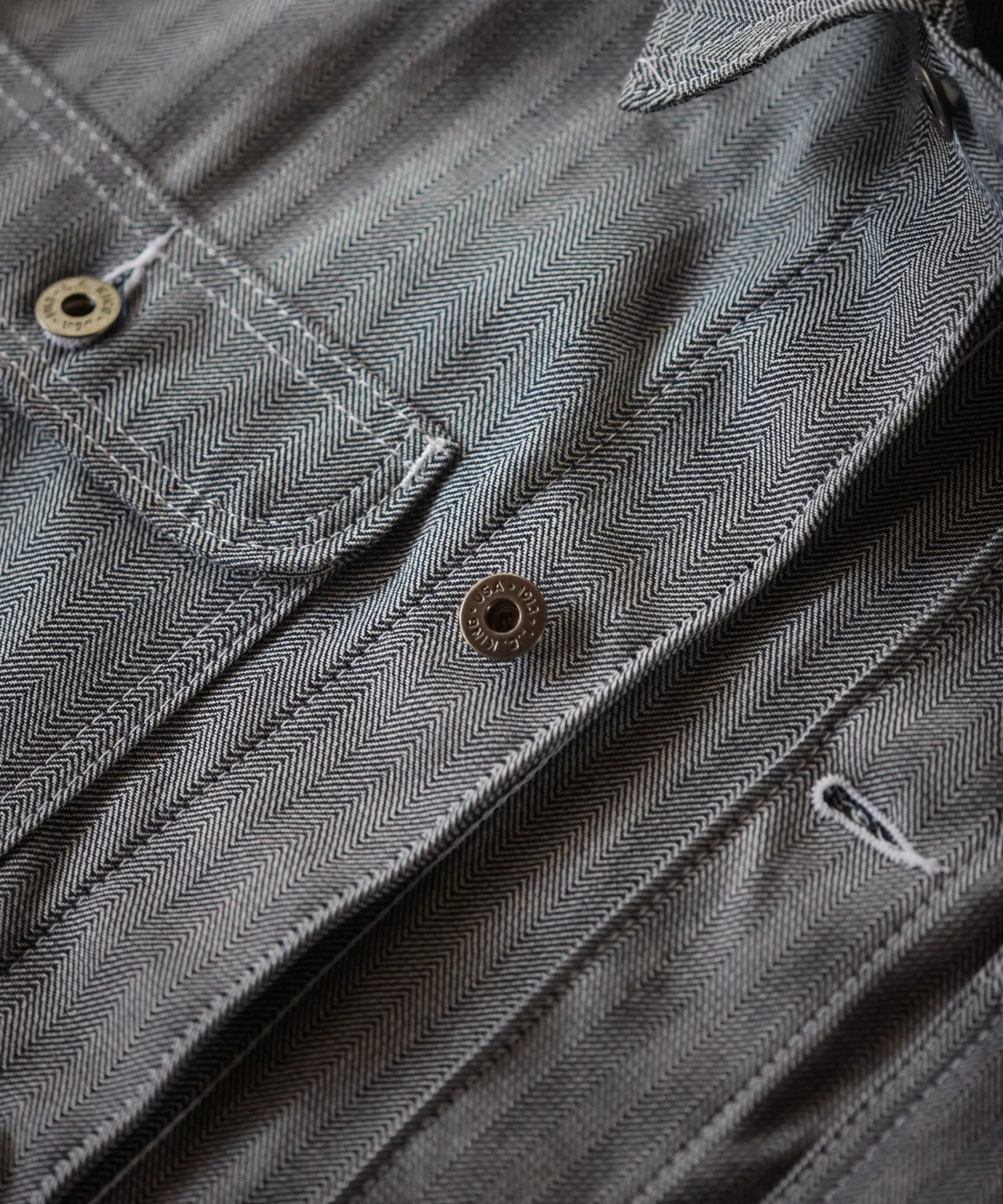 Fisher Stripe Chore Coat