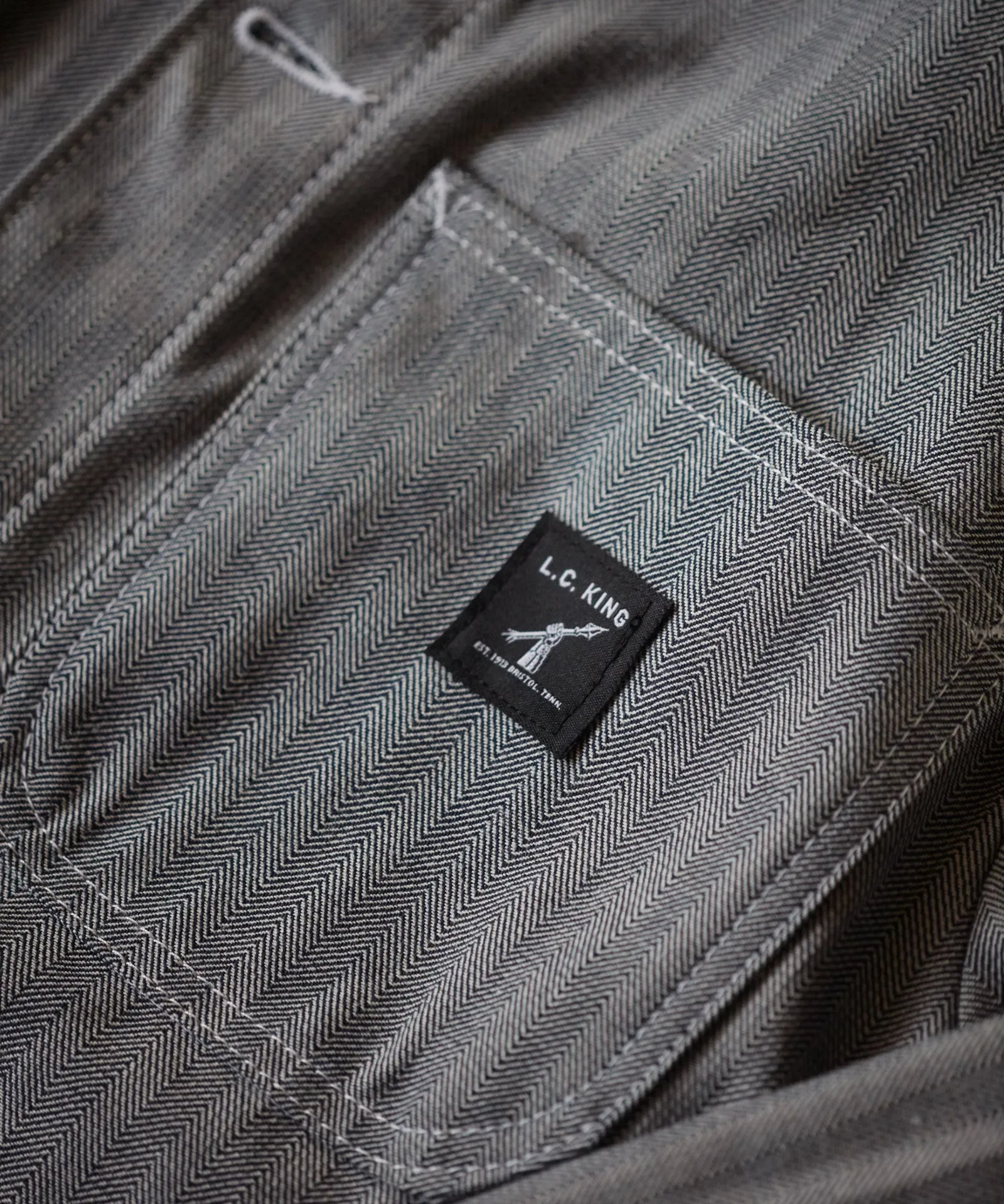 Fisher Stripe Chore Coat