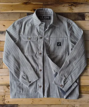 Fisher Stripe Chore Coat