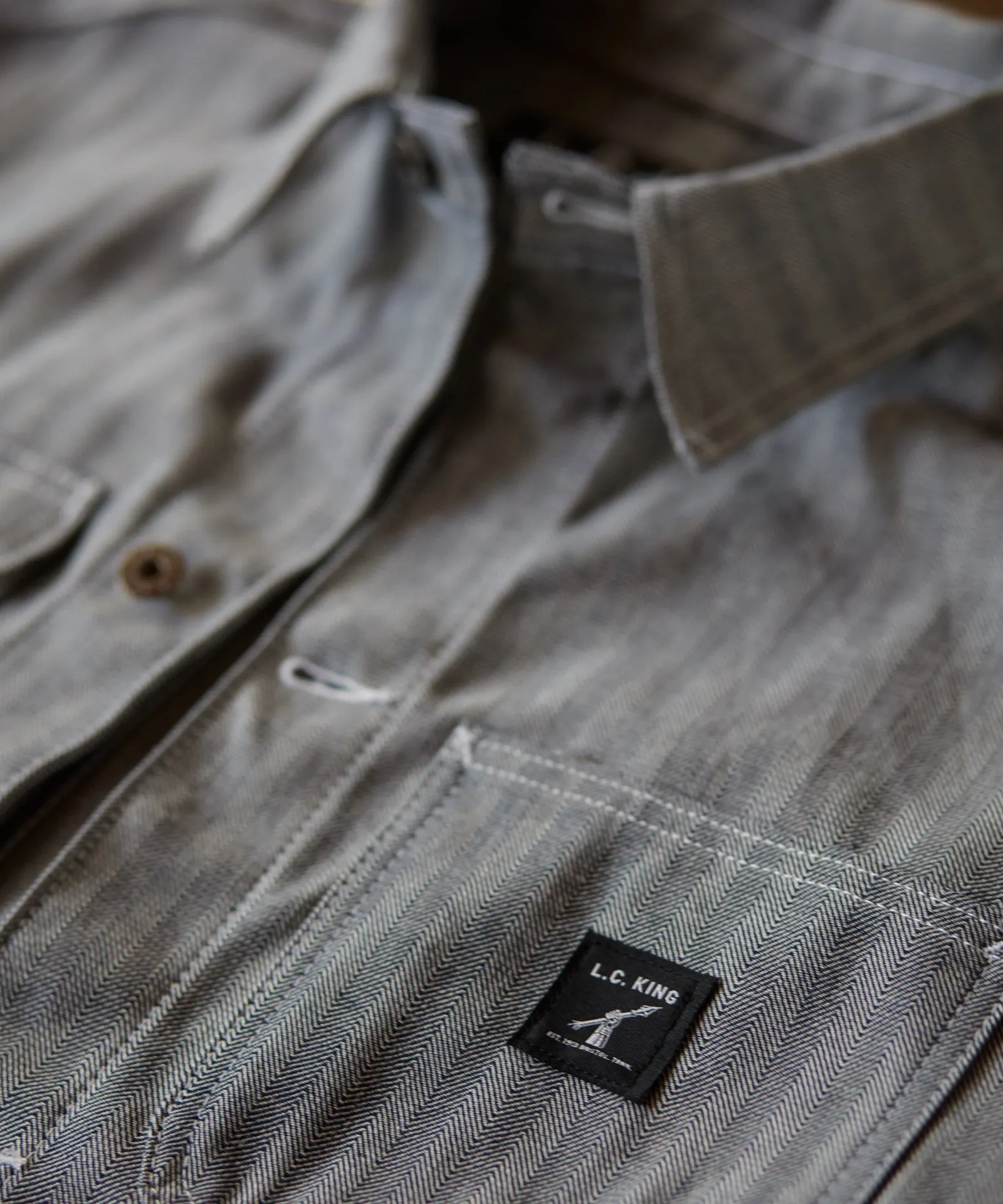 Fisher Stripe Chore Coat