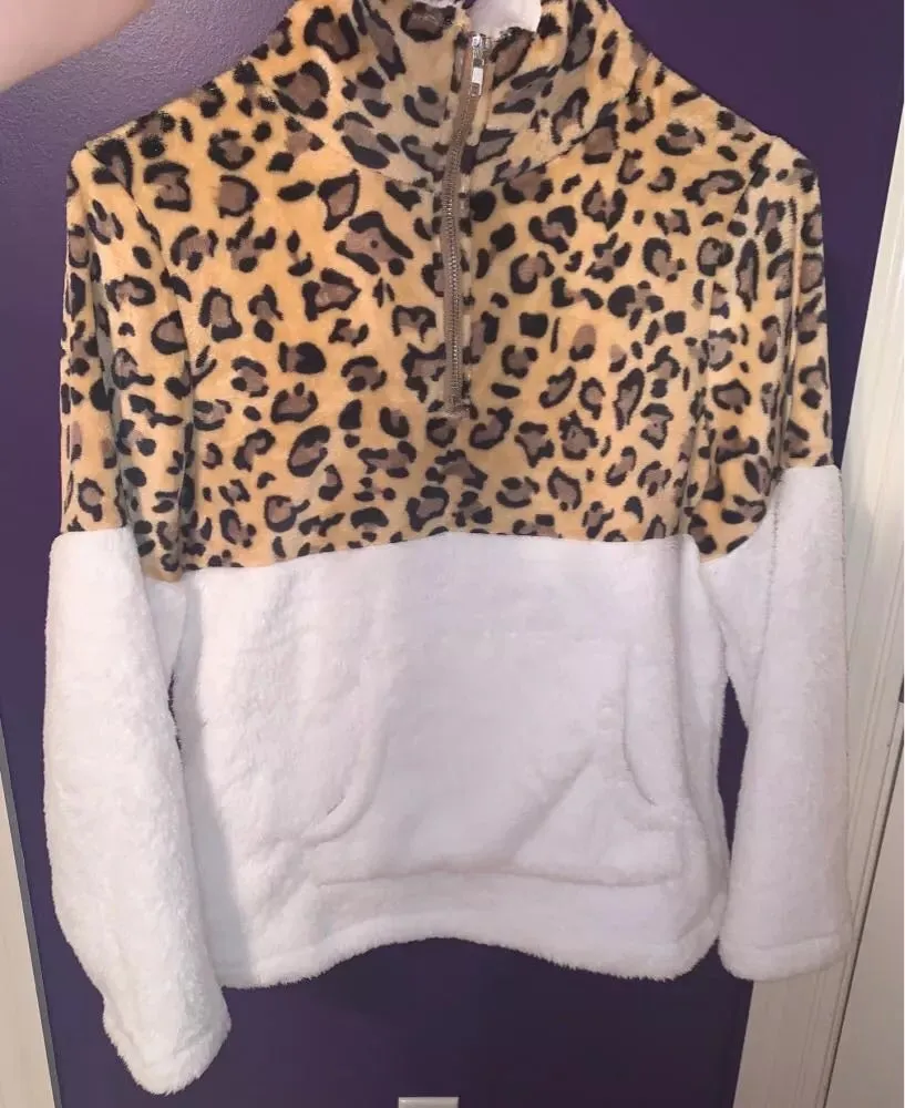 Fleece Sherpa Top