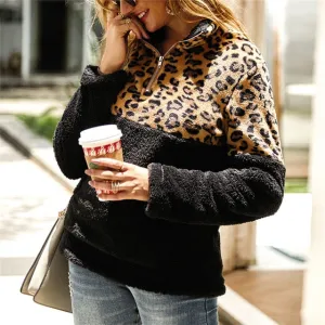 Fleece Sherpa Top