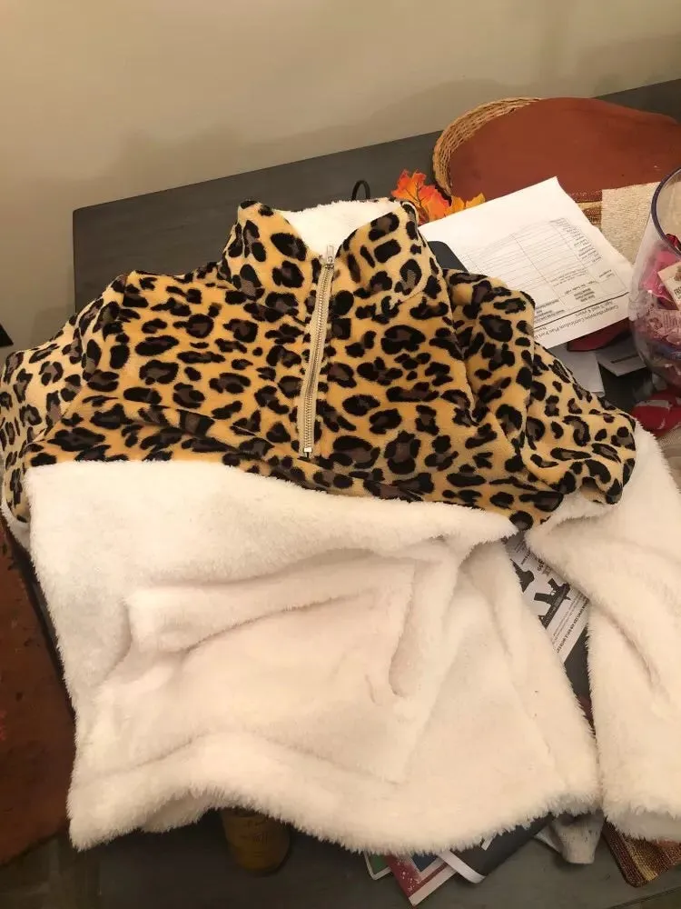 Fleece Sherpa Top