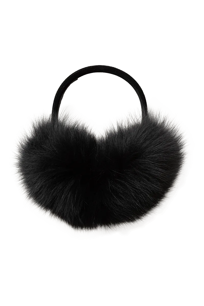 Fox Fur Earmuffs