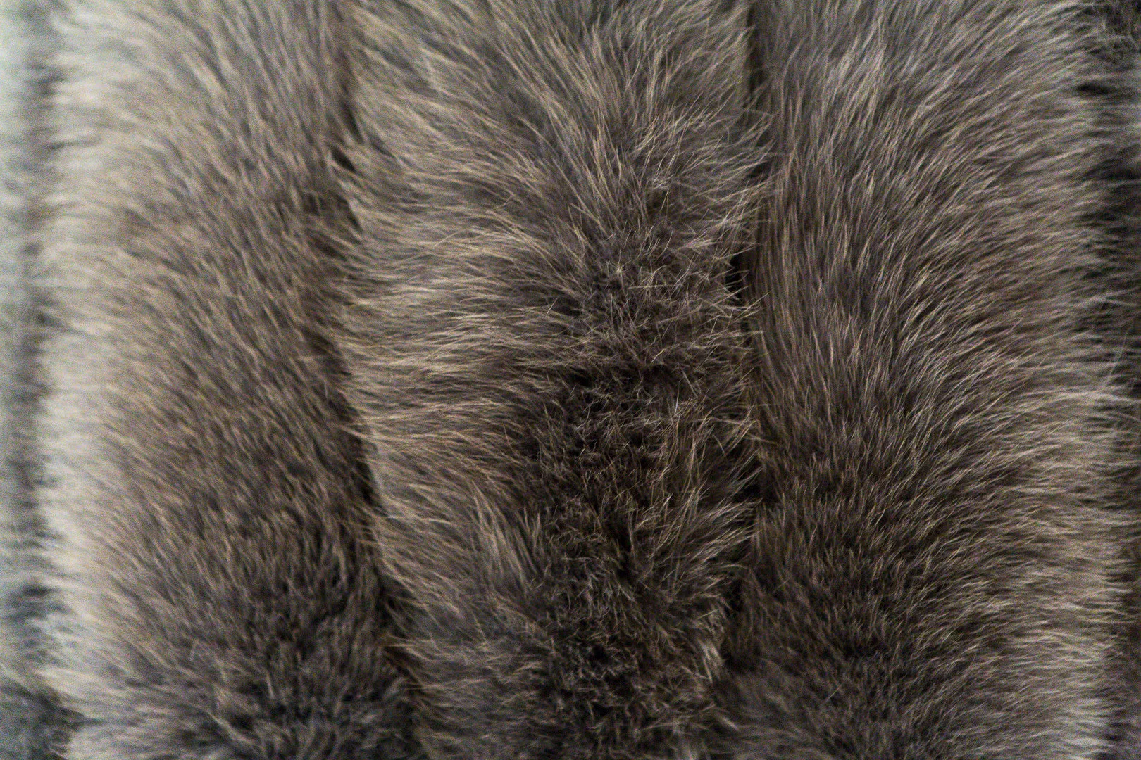 Fox Strip Warm Coal Pillow - Adri Collection