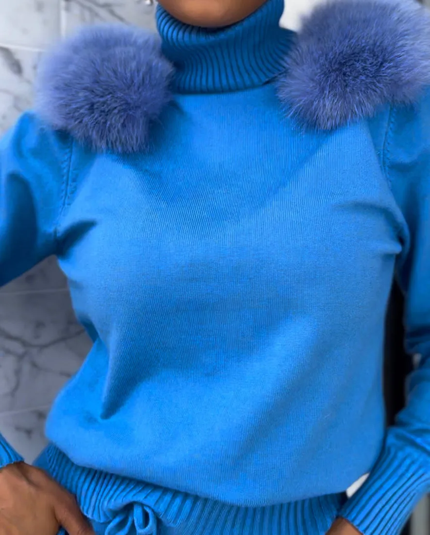Foxy Lady Knit Pant Set