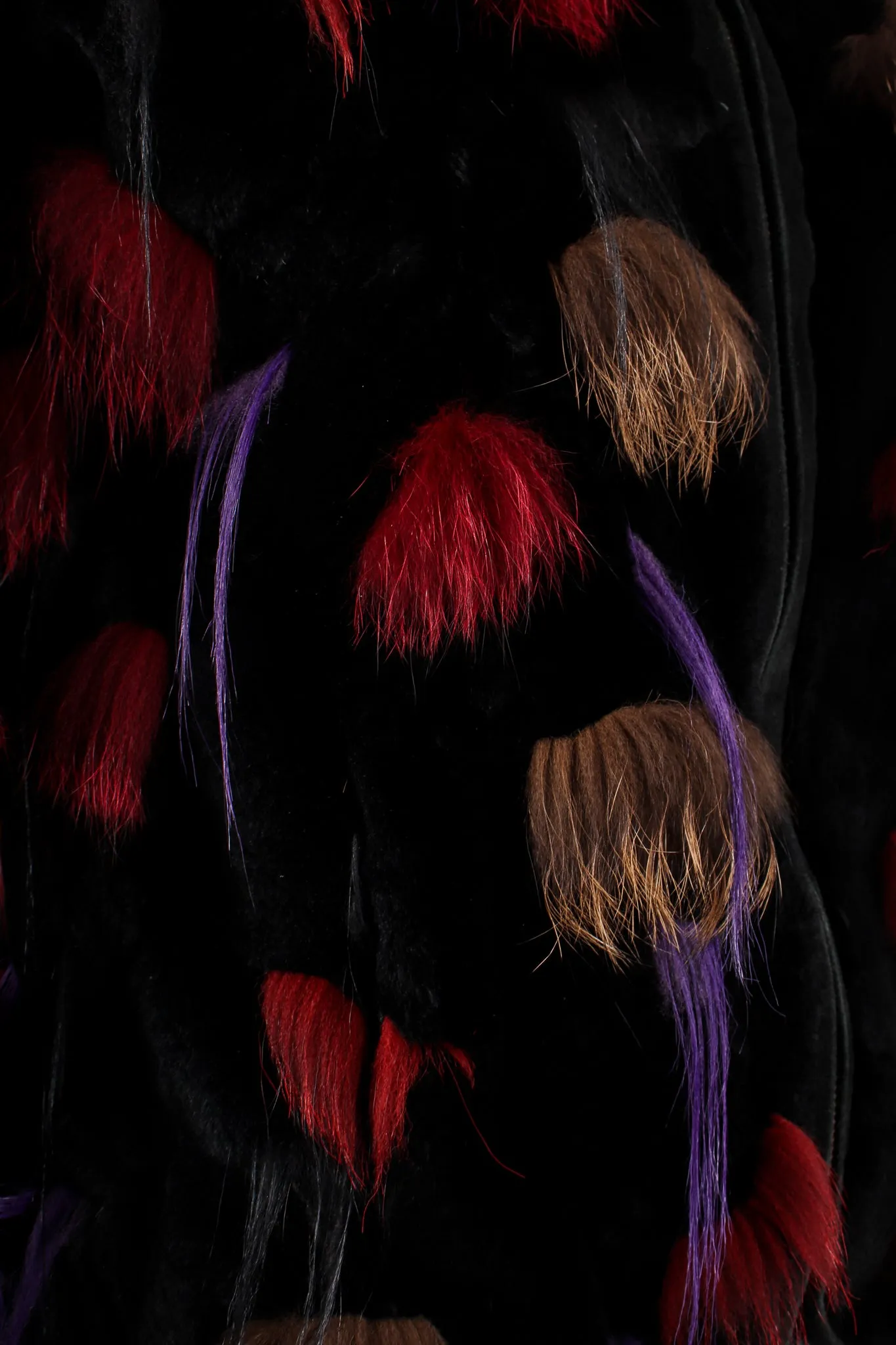 Fur Pom Puff Jacket