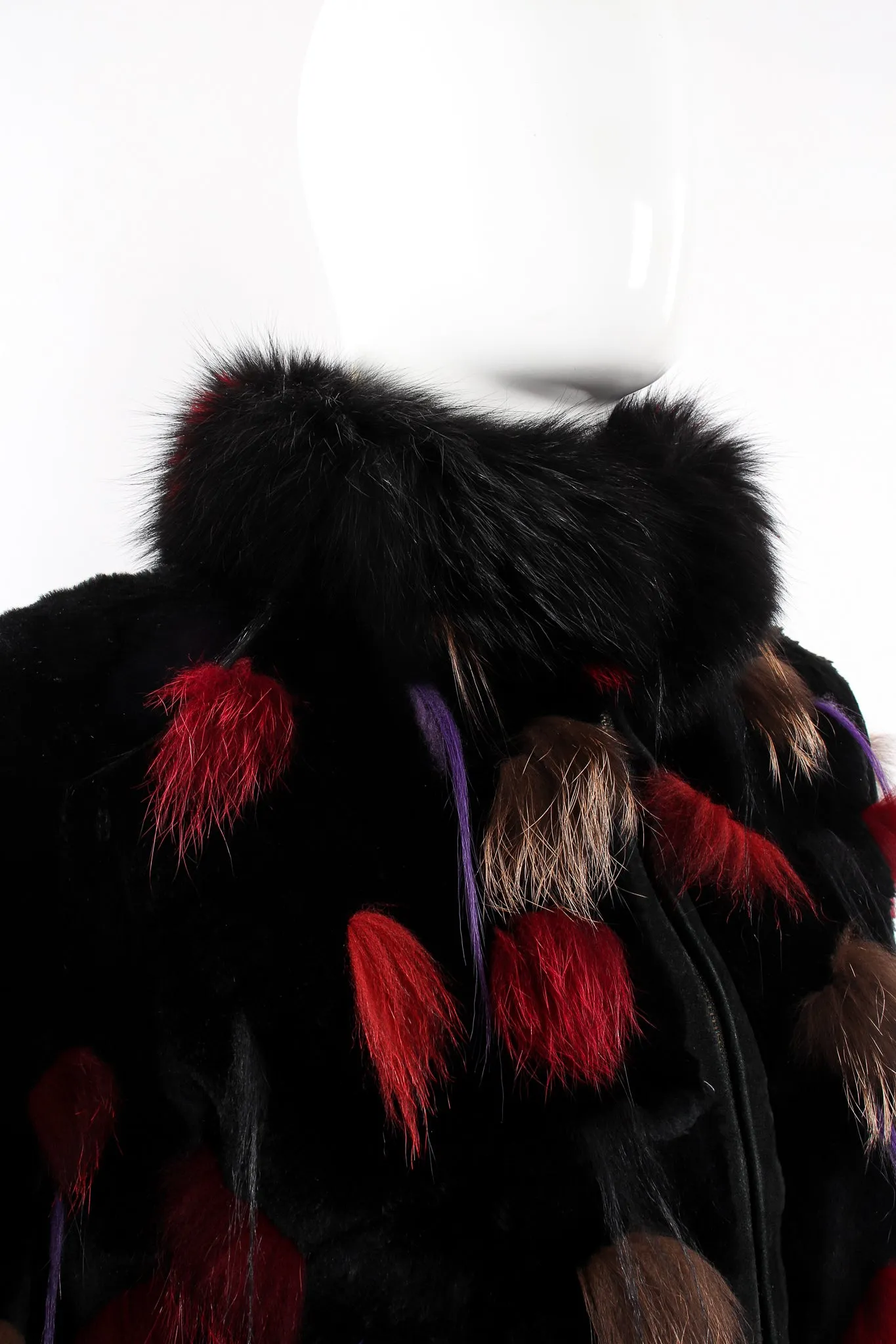 Fur Pom Puff Jacket
