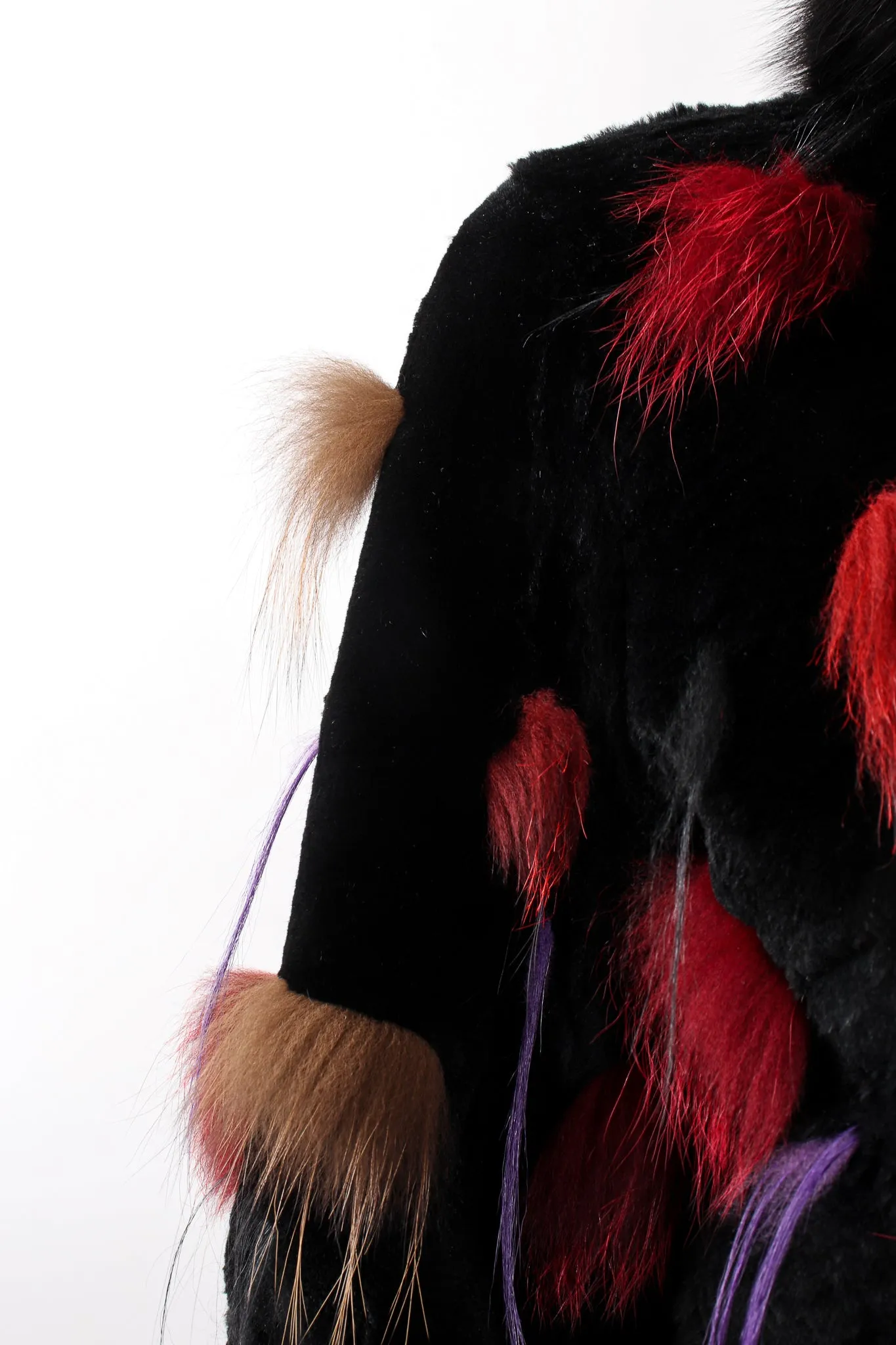Fur Pom Puff Jacket