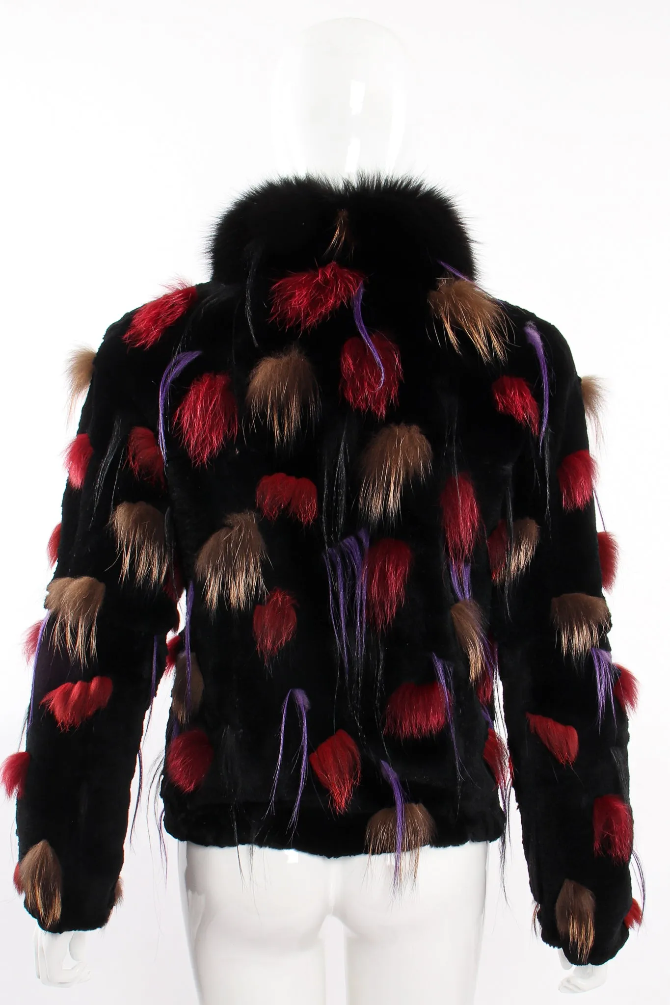 Fur Pom Puff Jacket