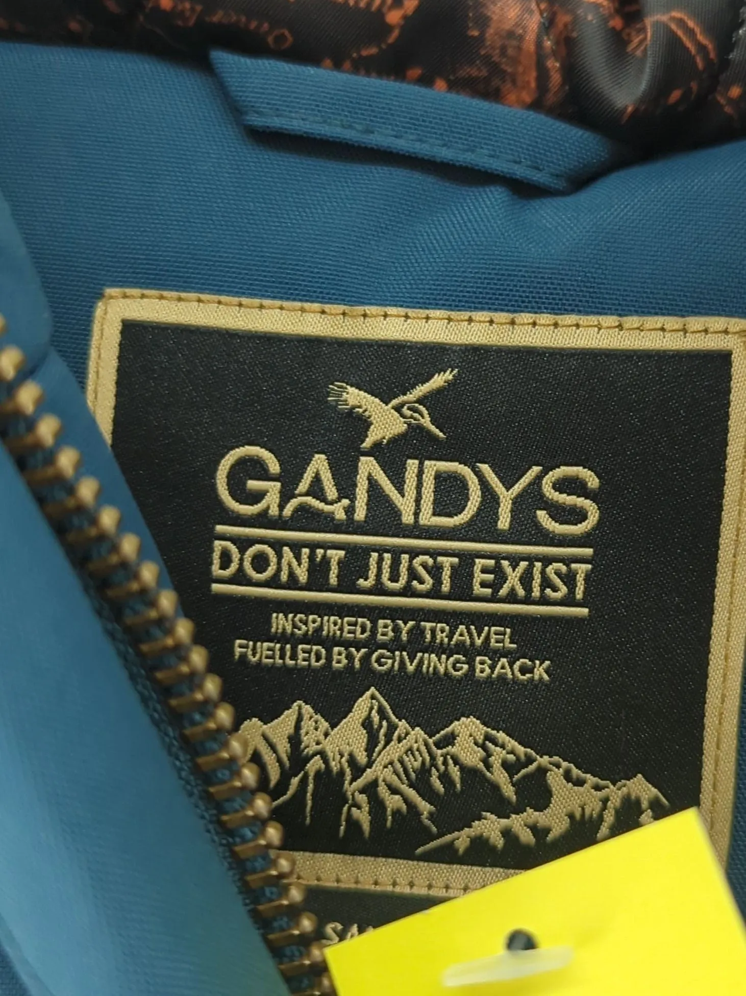 Gandys Women's Coat S Blue Nylon with Polyester