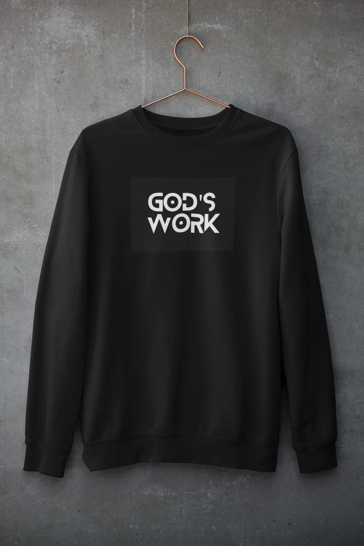 GOD'S WORK Crew Neck Sweater
