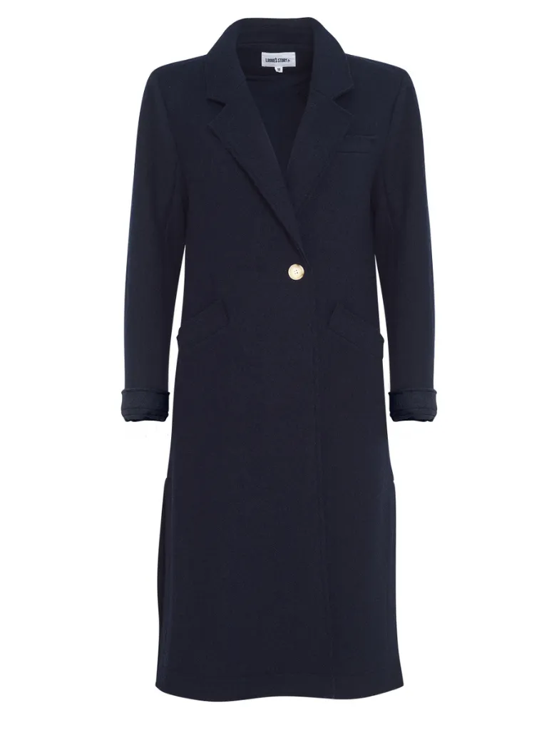 Grace Coat - Indigo