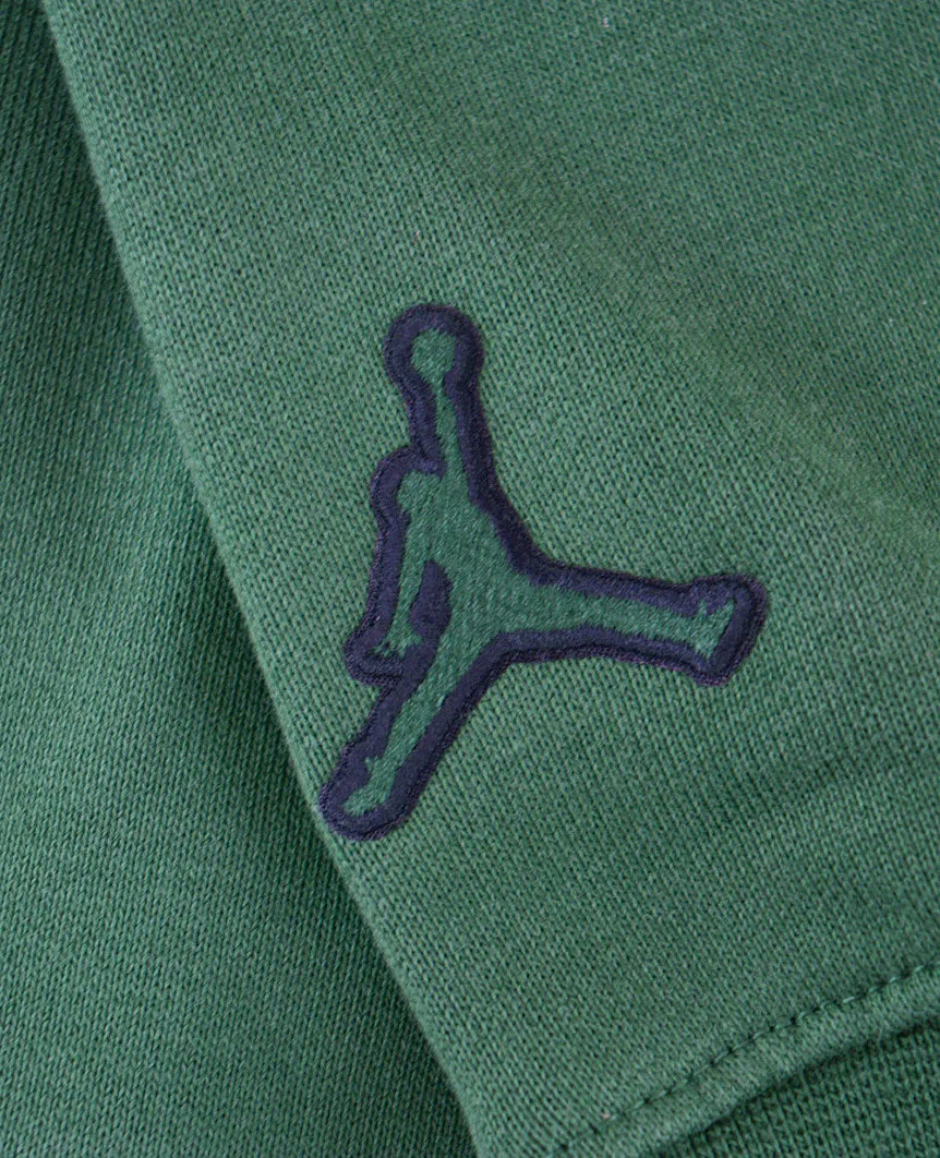 Graphic Fleece Hoodie Noble Green
