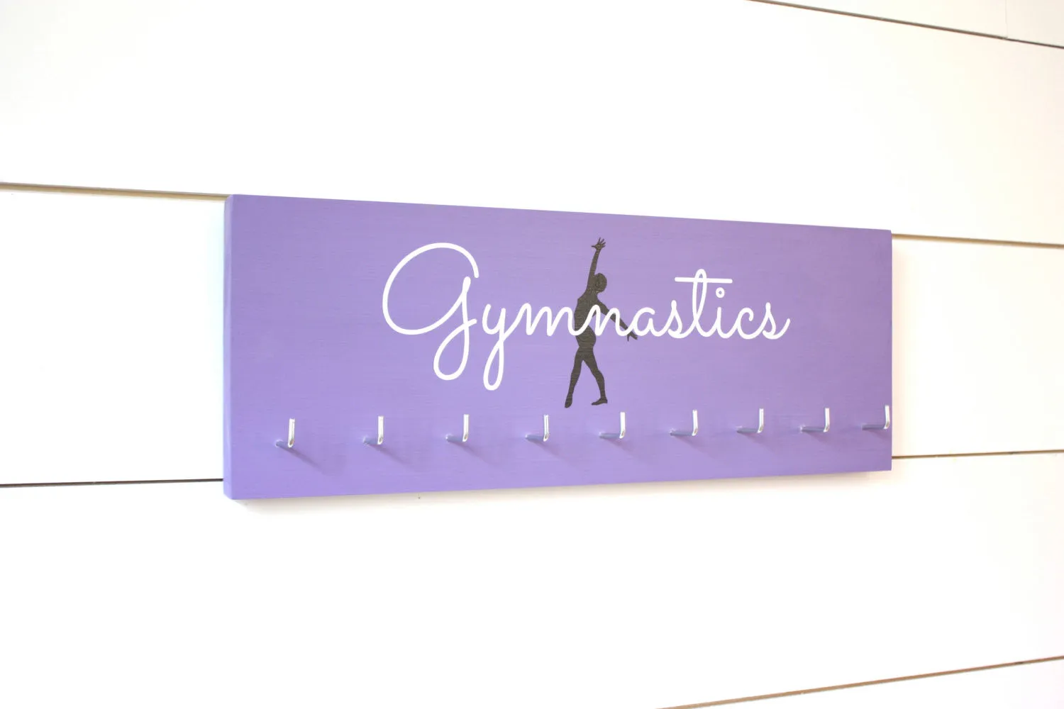 Gymnast Medal Holder / Display - Gymnastics Silhouette - Medium