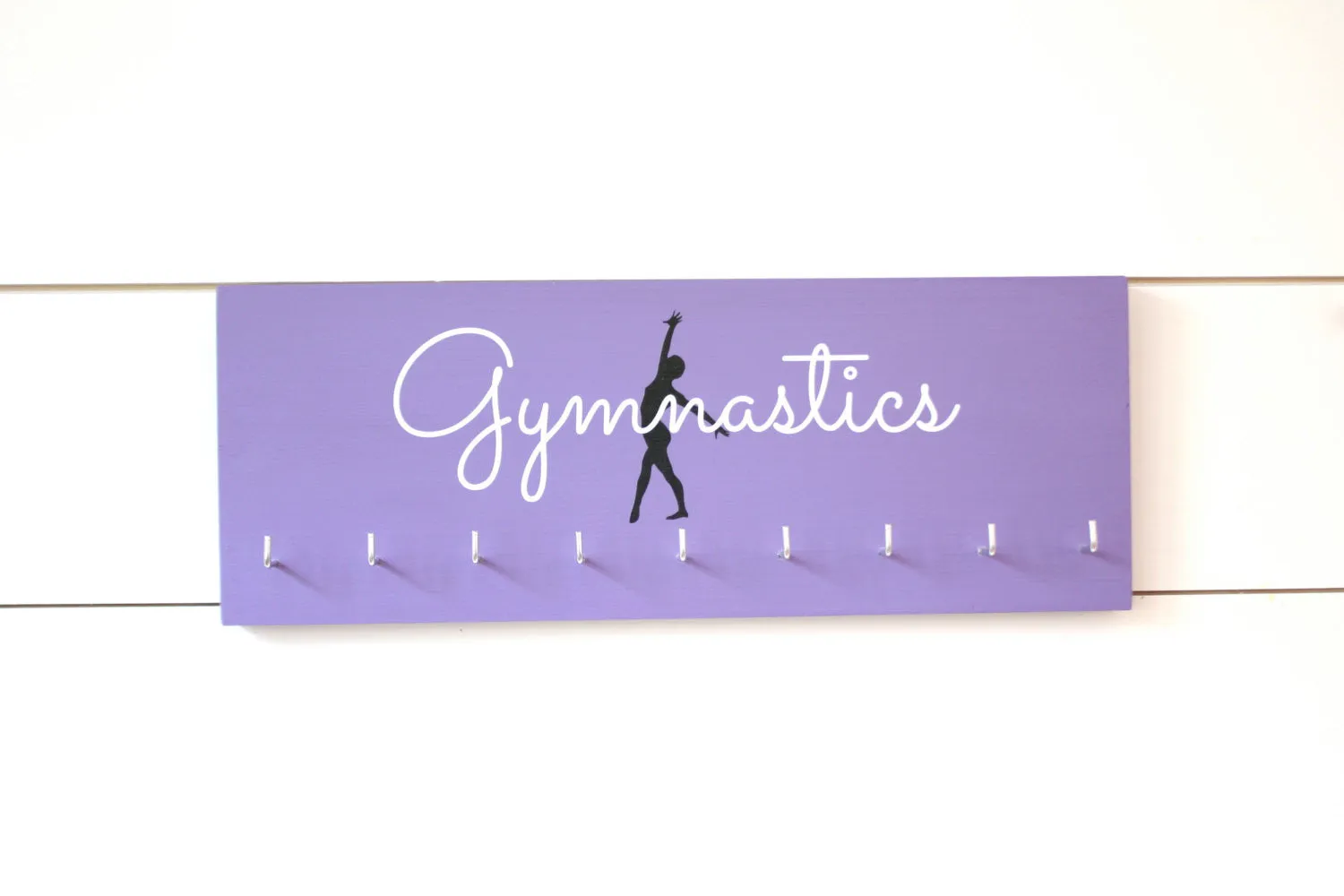 Gymnast Medal Holder / Display - Gymnastics Silhouette - Medium