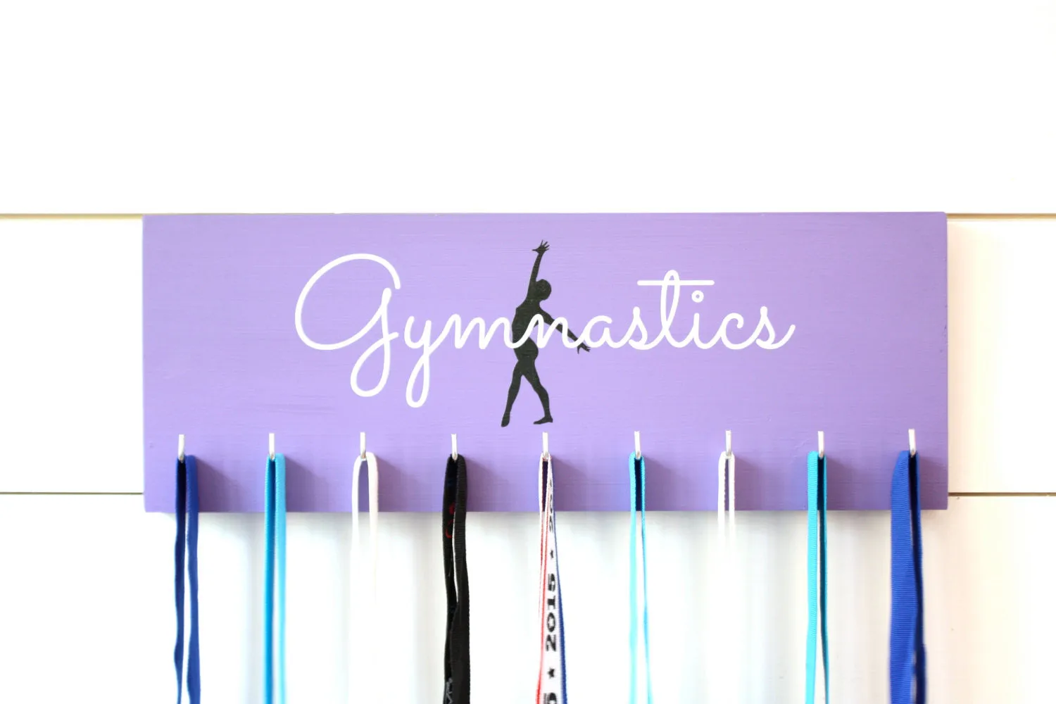Gymnast Medal Holder / Display - Gymnastics Silhouette - Medium
