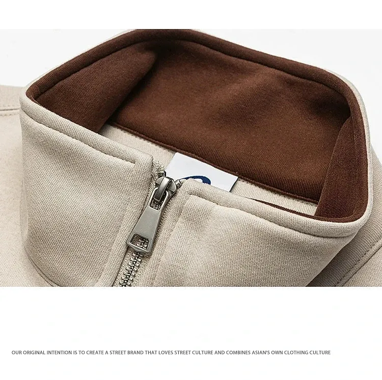 Half Zip Pullover with Pocket