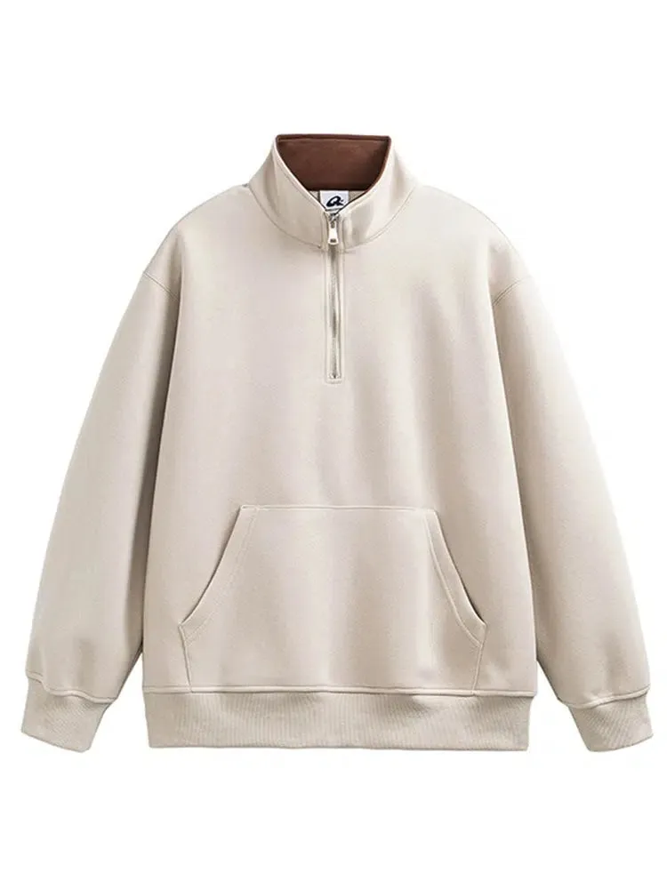 Half Zip Pullover with Pocket