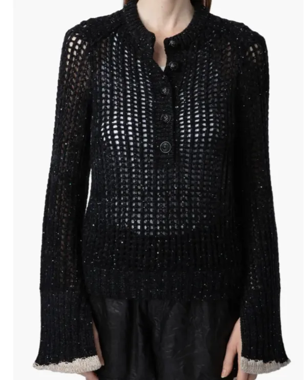 Halty Weco Open Stitch Sweater