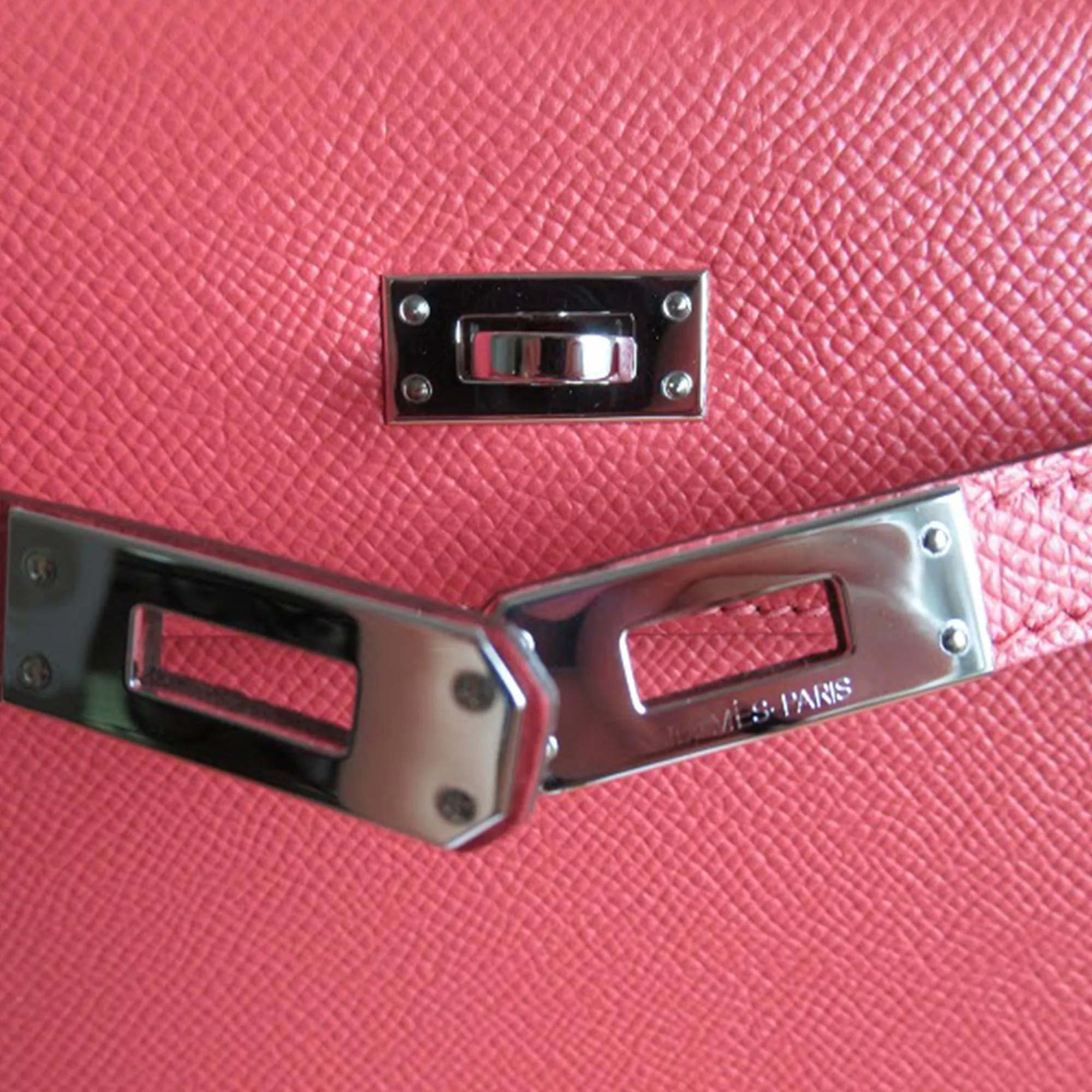 Hermès | Epsom Rose Jaipur Kelly with Palladium Hardware | 25