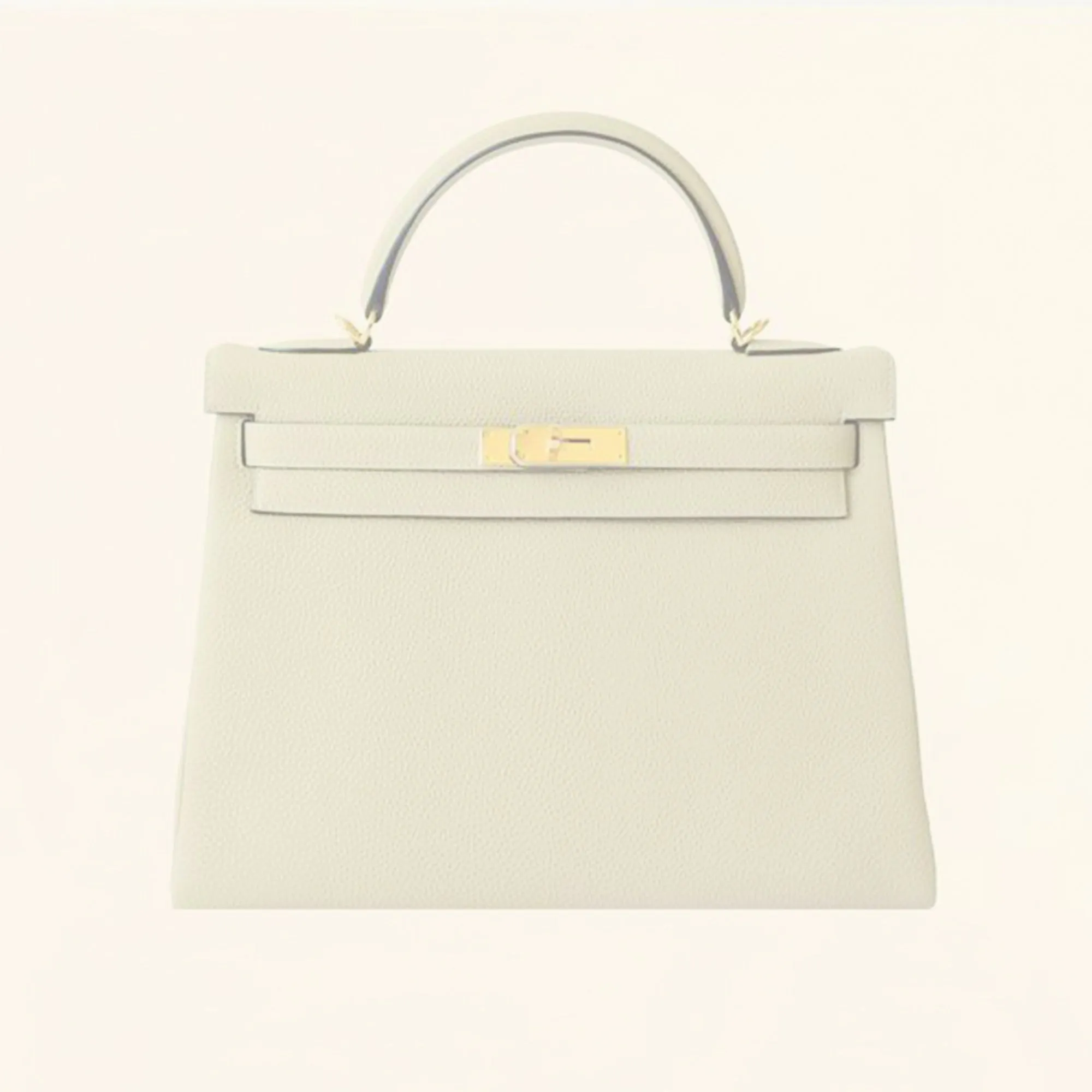 Hermès | Trench Togo Retourne Kelly - Gold Hardware | 32