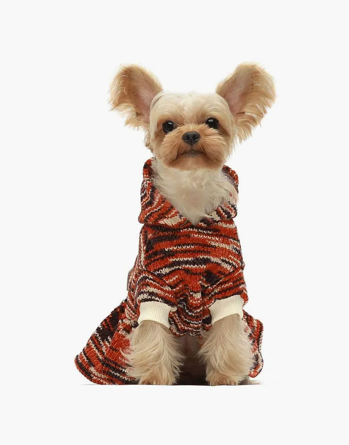 Hooded Dog Dresses Coats