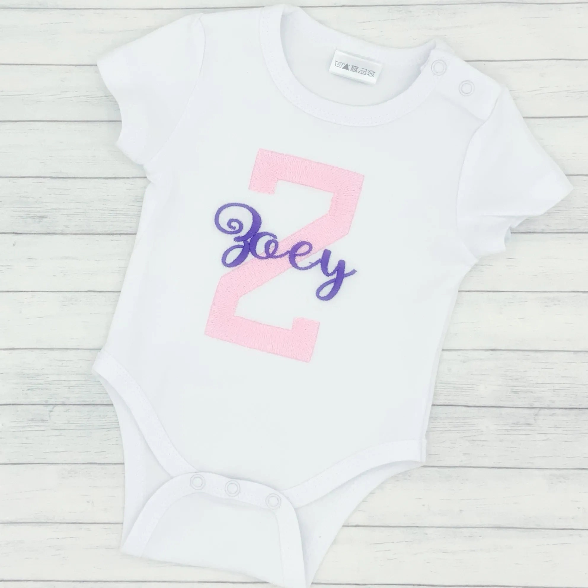 Initial and Name Bodysuit