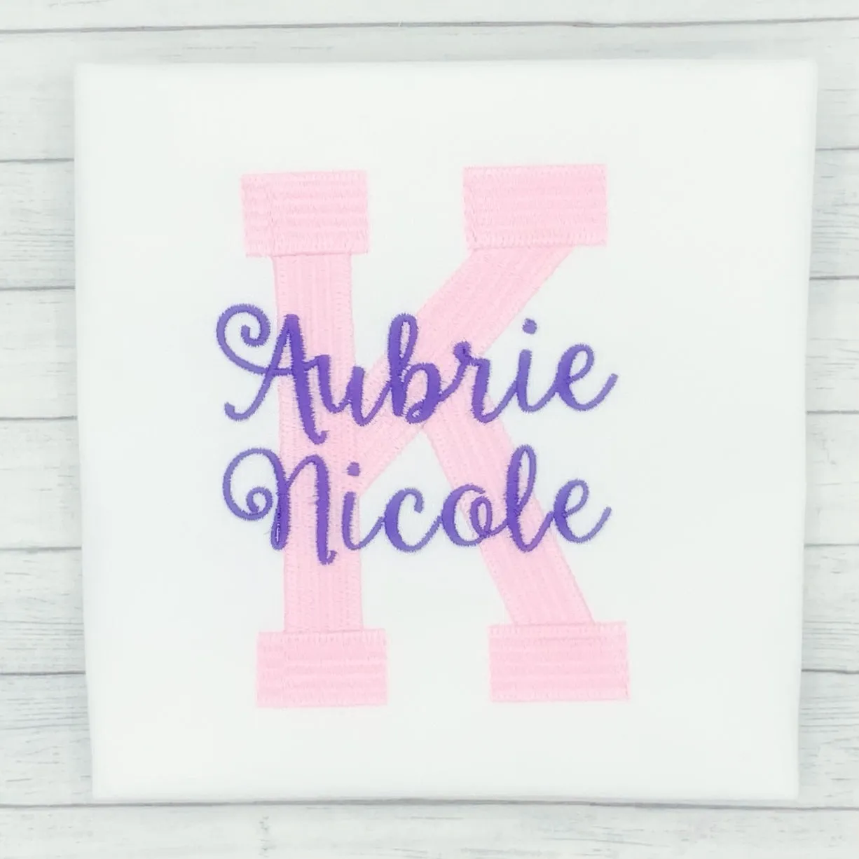 Initial and Name Bodysuit