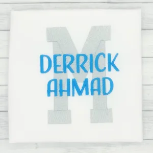 Initial and Name Bodysuit