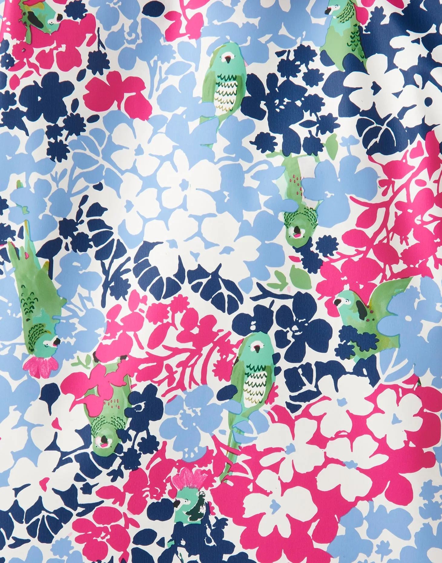 Joules Rain Dance Coat - Parakeet Ditsy