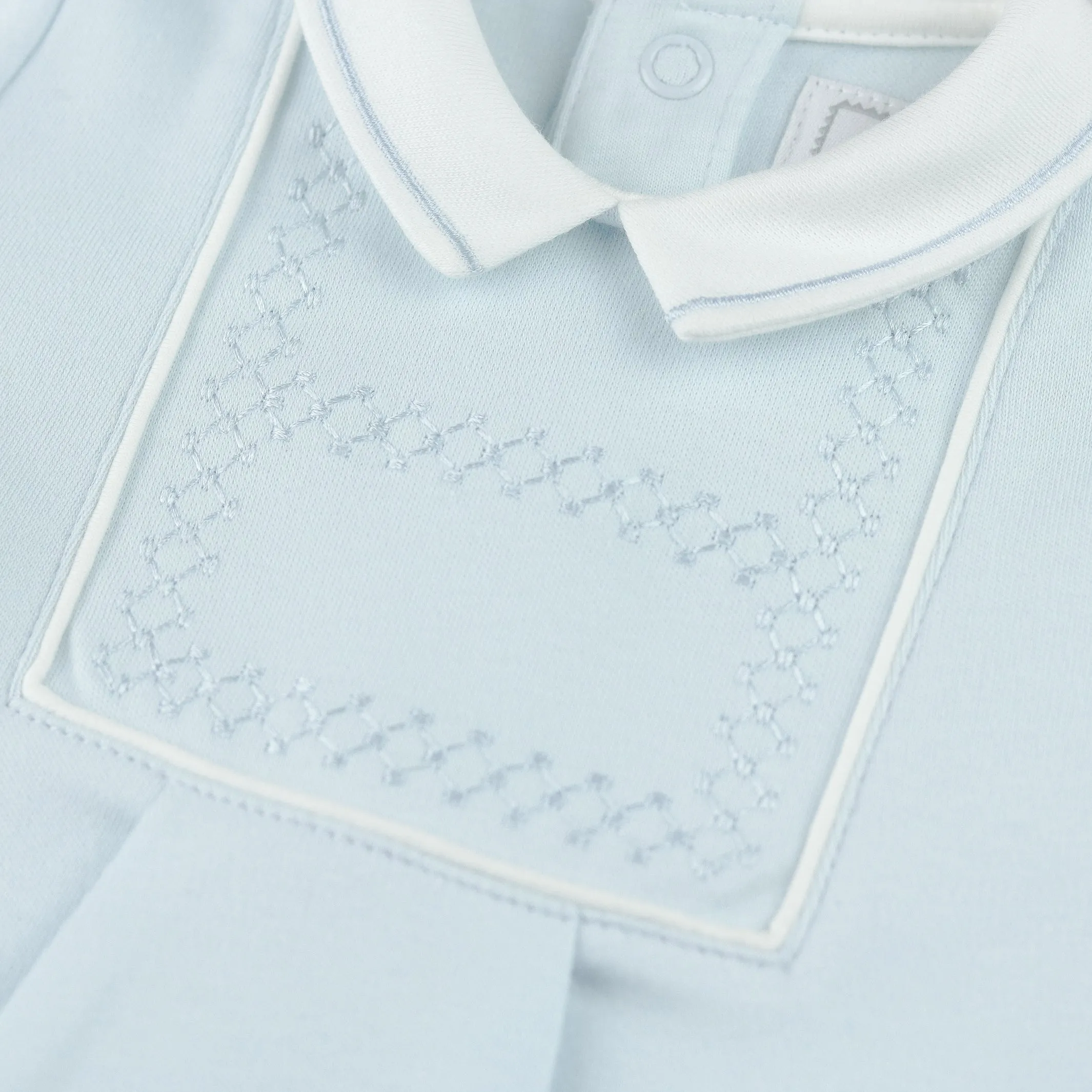 Justin Baby Boys Diamond Babygrow