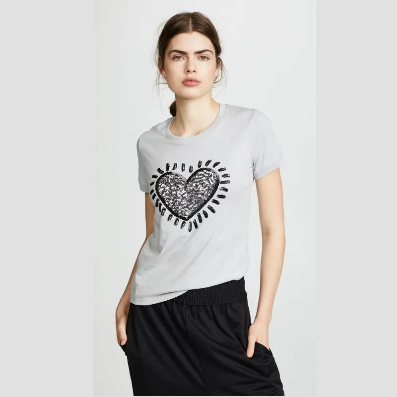 Keith Haring Embellished T-Shirt