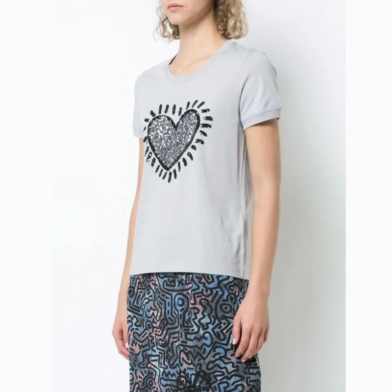 Keith Haring Embellished T-Shirt