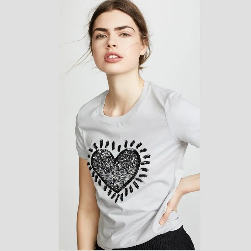 Keith Haring Embellished T-Shirt