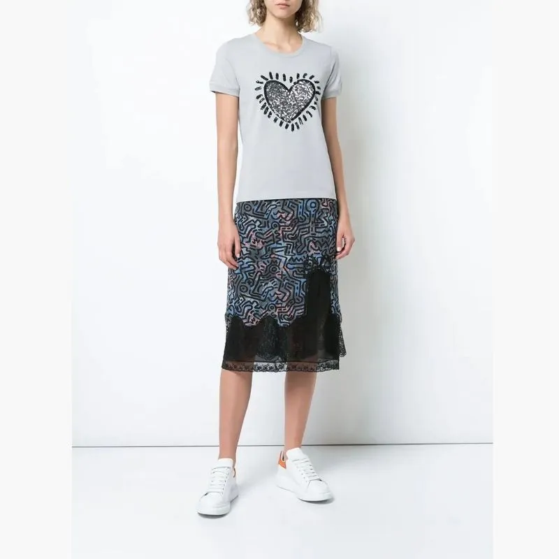 Keith Haring Embellished T-Shirt