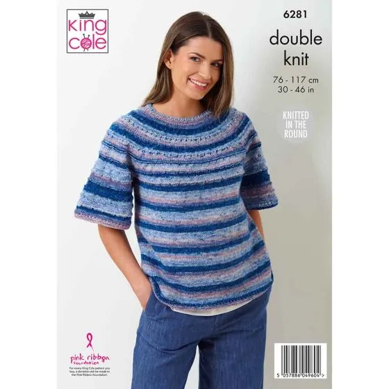 King Cole Knitting Pattern 6281