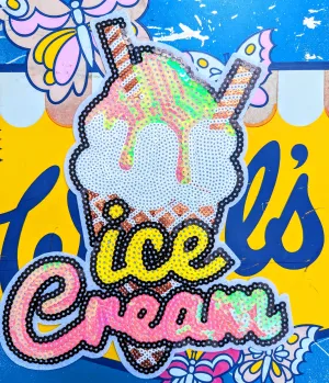 Kitsch eighties summer joy patches