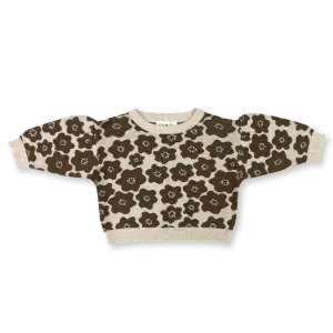 Knit Sweater - Flower Drum