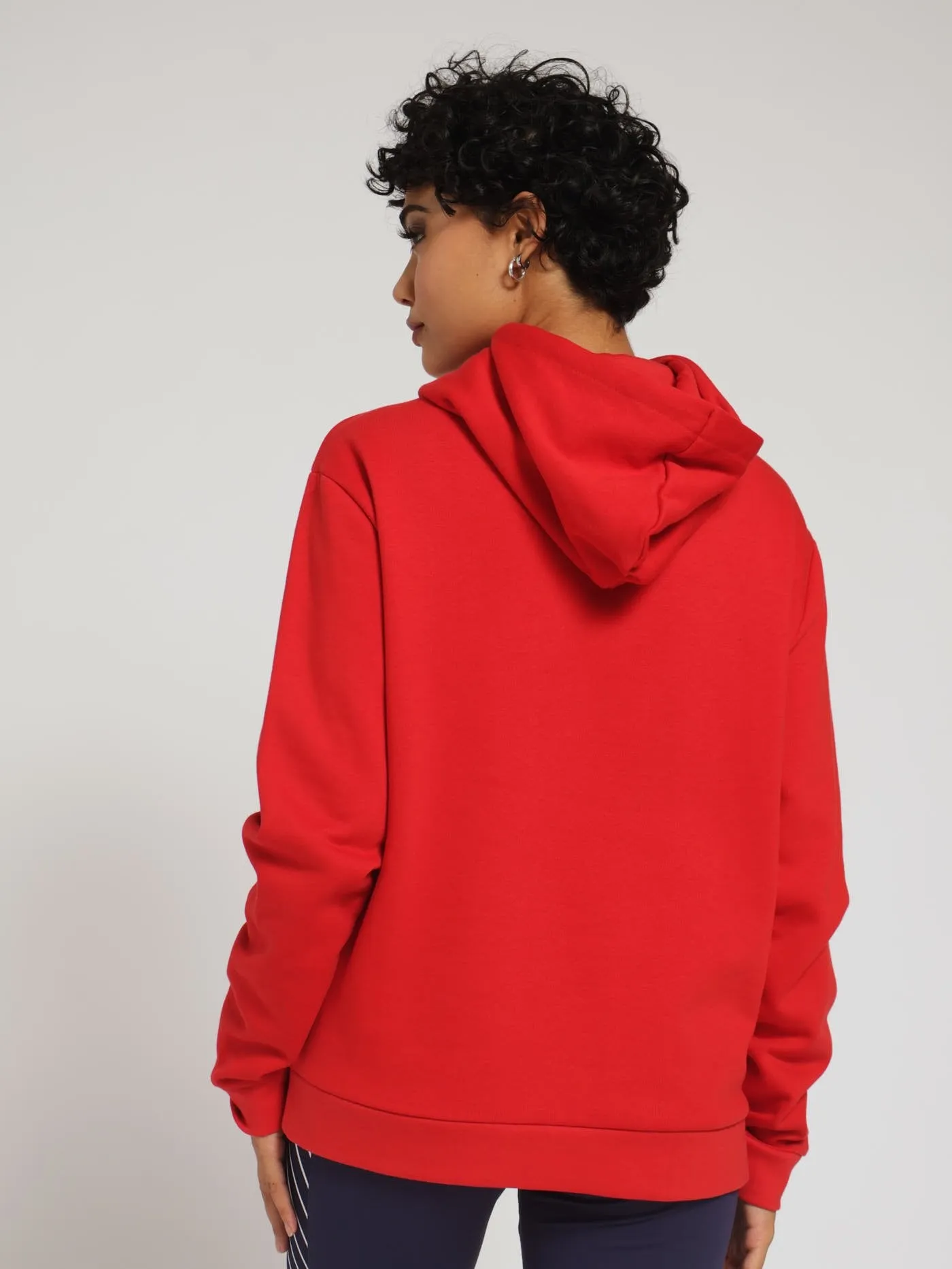 Laura Fleece Hoody - Red