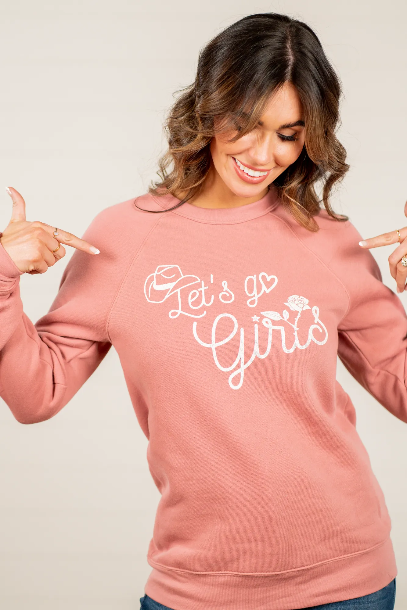 Lets Go Girls Pull Over Sweater