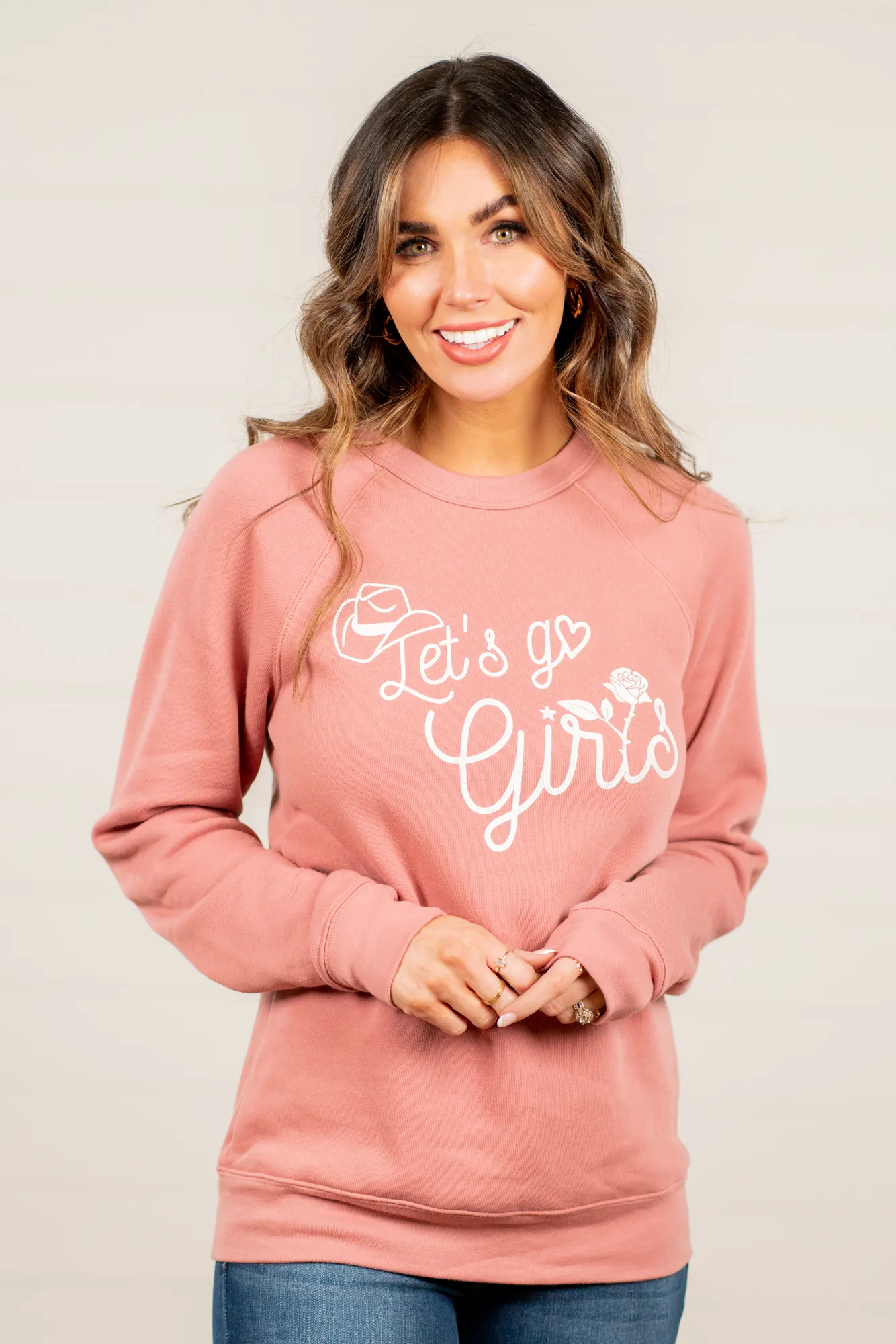 Lets Go Girls Pull Over Sweater