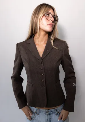 Lincoln Brown Fitted Blazer