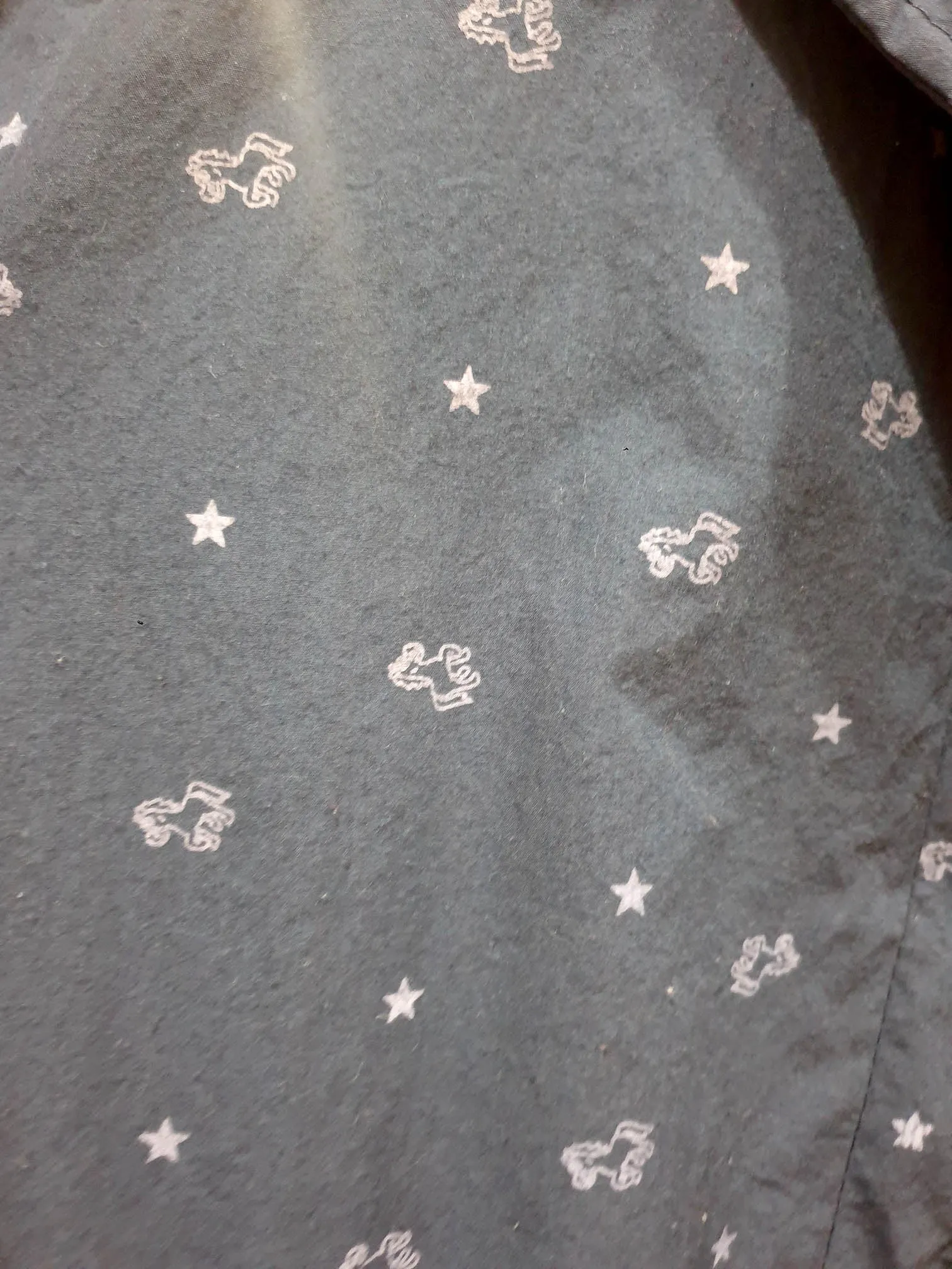 Luv Symbols unique print jacket size 38, best fits 12-14