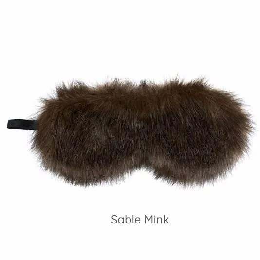 Luxe Faux Fur Eye Mask