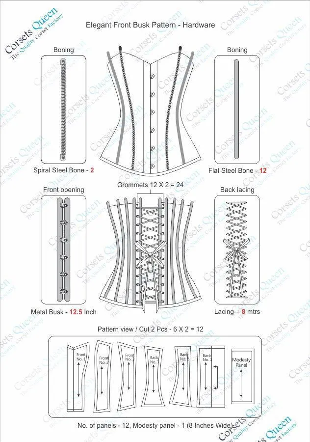 Marcello Sequined Viper Bite Corset