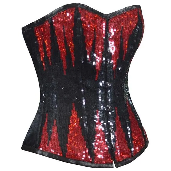 Marcello Sequined Viper Bite Corset