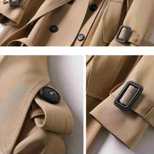 Mariella | Trench Coat with Double Button Placket