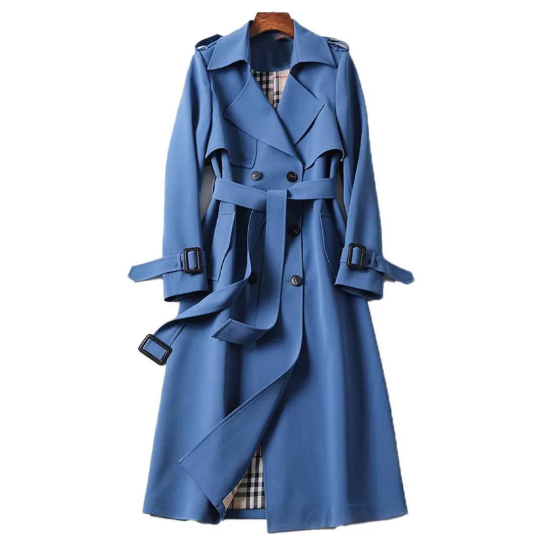 Mariella | Trench Coat with Double Button Placket