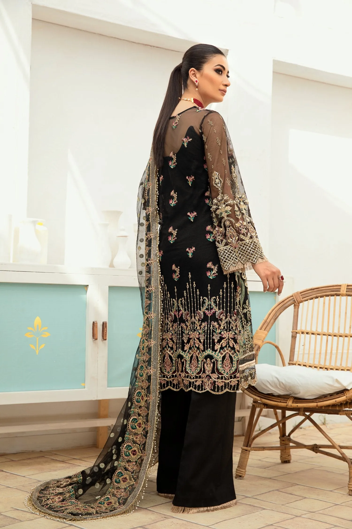 MEENA | Maryam Hussain Marwa Festive Chapter 2 Collection 2021 | Unstitched Embroidered Suits